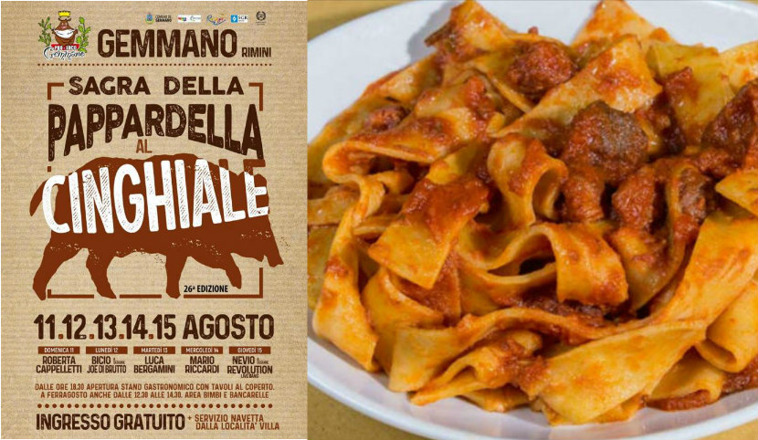 sagra della pappardella al cinghiale